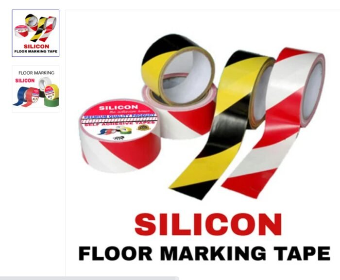Floor marking tape rolls supplied by Bherav Packs