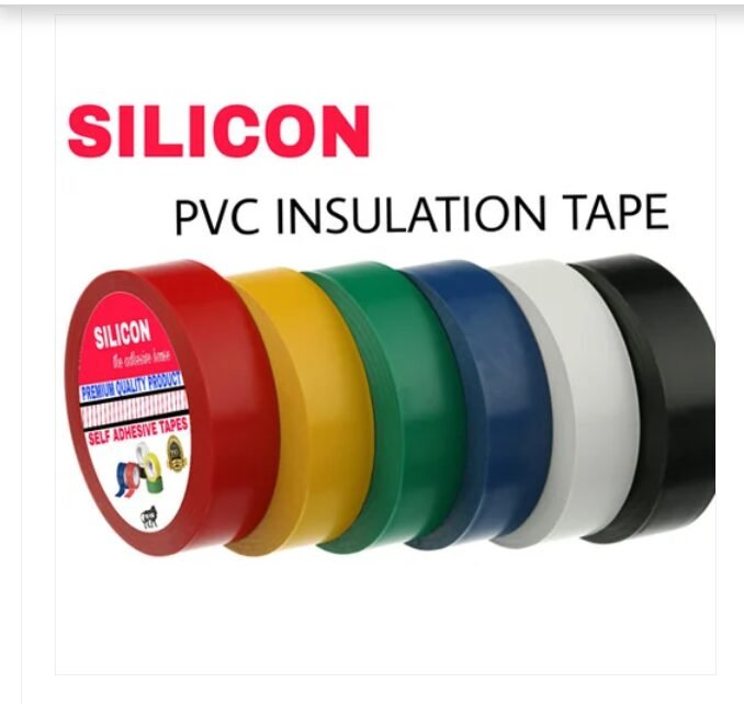 PVC insulation tape rolls supplied by Bherav Packs